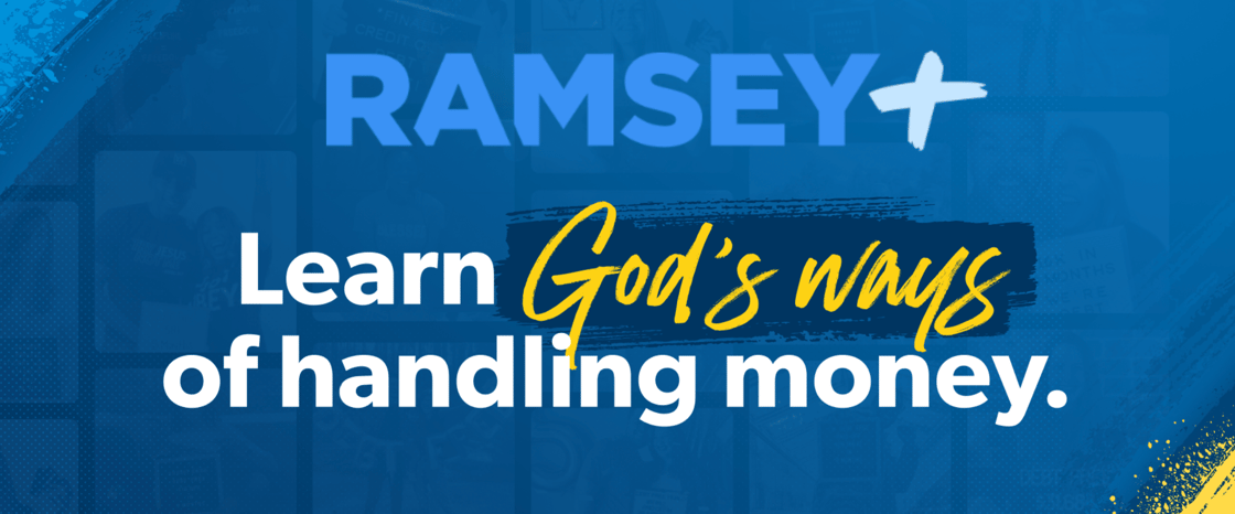 Ramsey+ logo from Financial Peace U. logo (1)