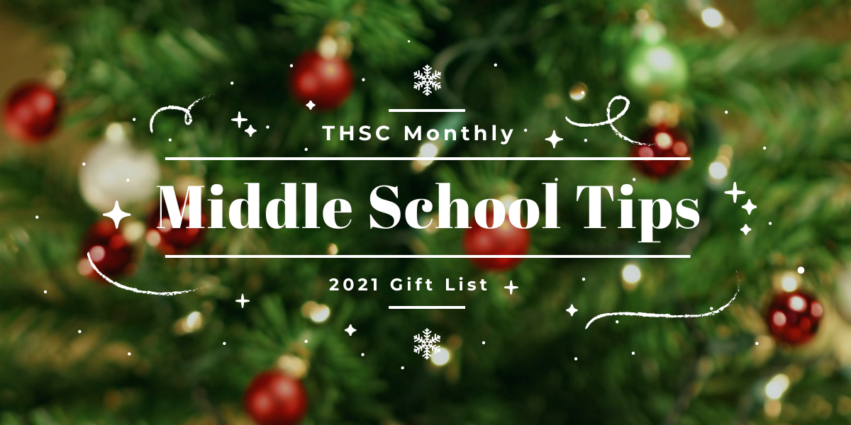 THSC Middle School Tips Christmas Header