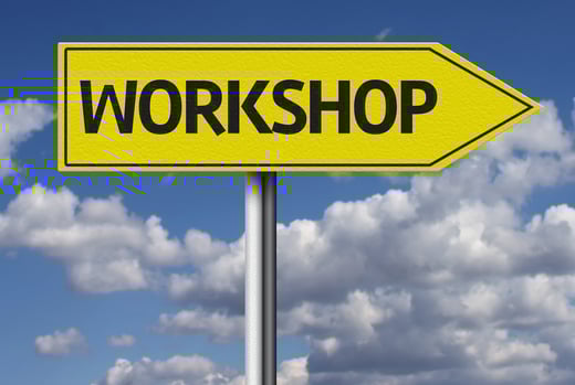 Workshop creative sign